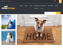 Tablet Screenshot of hunterk9.com